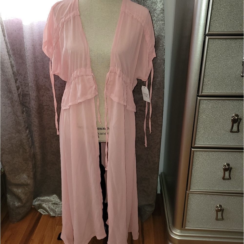NEW CHIFFON Beach coverup kimano